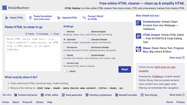 Homepage