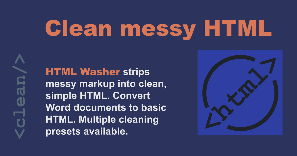 Convert Word to clean HTML — free online 🧰